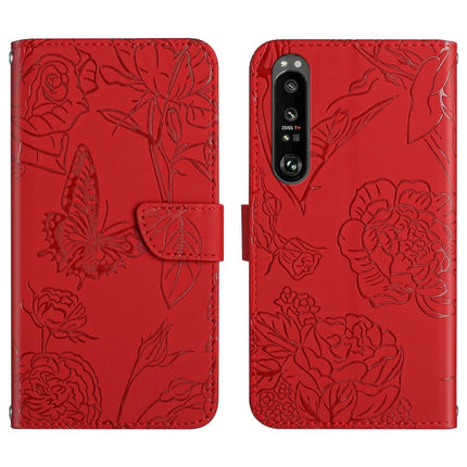 HT03 Skin Feel Butterfly Embossed Flip Leather Phone Case, For Motorola Moto G Power 2023, For Motorola Moto G Stylus 5G 2023, For Sony Xperia 1 V, For Sony Xperia 10 V