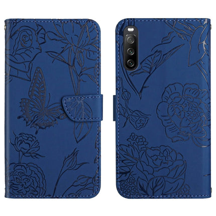 HT03 Skin Feel Butterfly Embossed Flip Leather Phone Case, For Motorola Moto G Power 2023, For Motorola Moto G Stylus 5G 2023, For Sony Xperia 1 V, For Sony Xperia 10 V