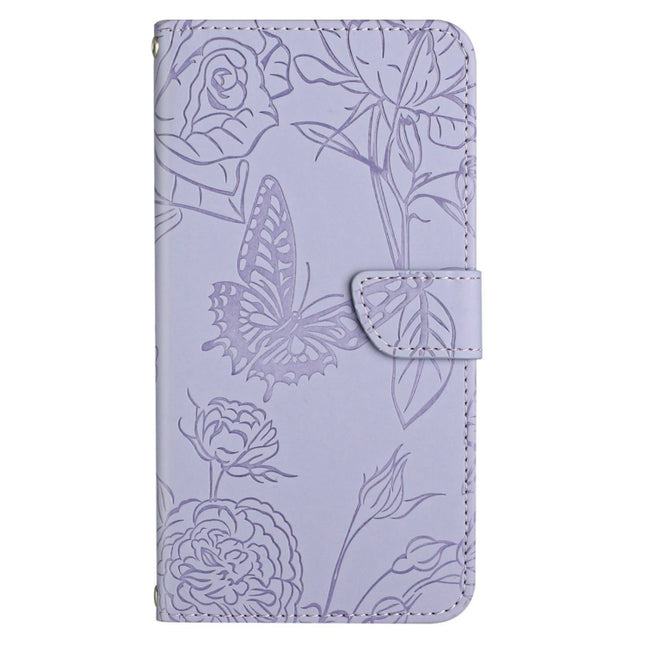 HT03 Skin Feel Butterfly Embossed Flip Leather Phone Case, For vivo V27, For Samsung Galaxy F14 5G Global, For Xiaomi 13 Ultra