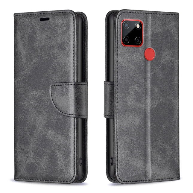 Lambskin Texture Pure Color Flip Leather Phone Case, For Nokia C12, For Nokia C22, For Nokia C32, For Realme C33