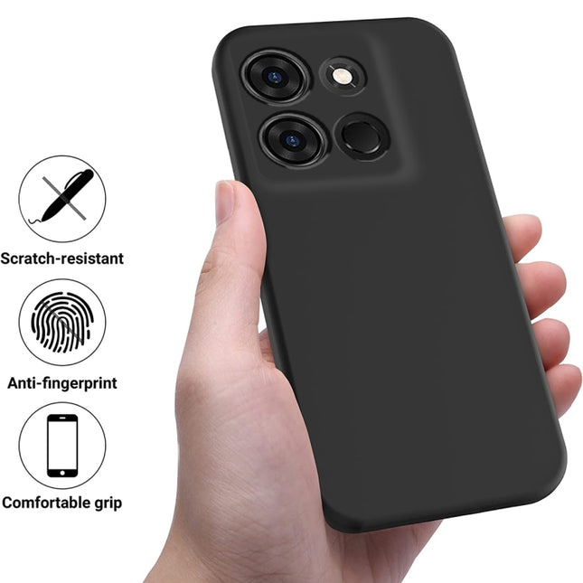 Pure Color Liquid Silicone Shockproof Phone Case, For Infinix Smart 7 African, For Realme C55, For vivo V27 / V27 Pro / S16 / S16 Pro, For vivo V27e / S16e, For Xiaomi Redmi Note 12 4G Global