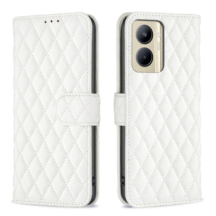 Diamond Lattice Wallet Flip Leather Phone Case, For Nokia C12, For Nokia C22, For Nokia C32, For Realme C33