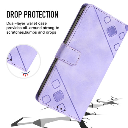 Skin-feel Embossed Leather Phone Case, For Honor Magic5 Pro, For Motorola Moto G Stylus 5G 2023, For OnePlus Ace 2 5G / 11R 5G, For OPPO Find X6