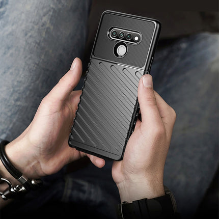 Thunderbolt Shockproof TPU Protective Soft Case, For LG K51, For LG Q51, For LG Stylo 6, For Samsung Galaxy A21 (US Version), For Samsung Galaxy A21S
