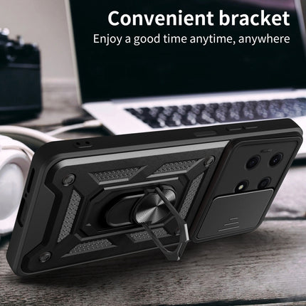 Sliding Camera Cover Design TPU + PC Phone Case, For Honor X8a 4G, For vivo V27e, For TCL 30 SE, For TCL 30 XE 5G, For TCL 30 Z
