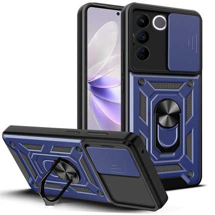 Sliding Camera Cover Design TPU + PC Phone Case, For Honor X8a 4G, For vivo V27e, For TCL 30 SE, For TCL 30 XE 5G, For TCL 30 Z