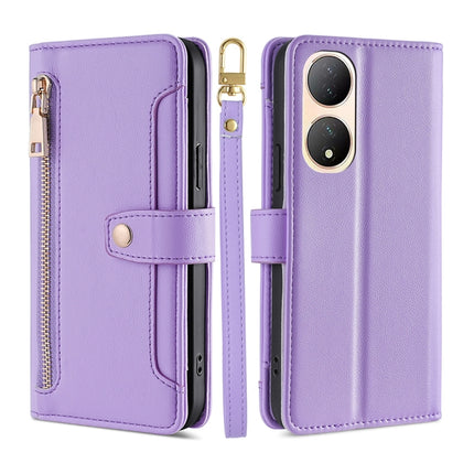 Sheep Texture Cross-body Zipper Wallet Leather Phone Case, For Motorola Moto G Power 2023, For vivo S16e, For vivo Y100 5G, For OPPO Find X6 5G