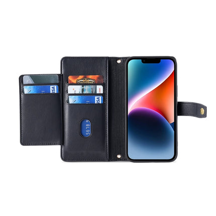 Sheep Texture Cross-body Zipper Wallet Leather Phone Case, For Xiaomi Redmi Note 12 4G Global, For Huawei P60 / P60 Pro, For Nokia G22, For Honor Magic5
