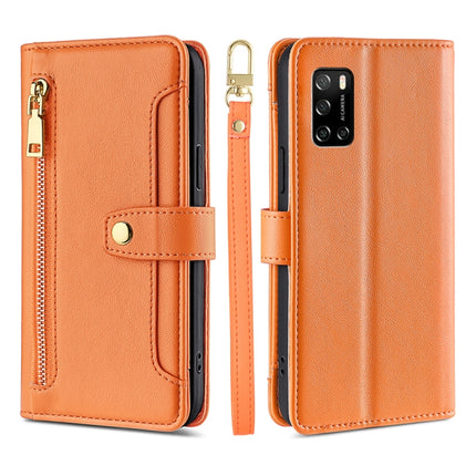 Sheep Texture Cross-body Zipper Wallet Leather Phone Case, For Xiaomi Redmi Note 12 4G Global, For Huawei P60 / P60 Pro, For Rakuten Big S, For Rakuten Hand 4G