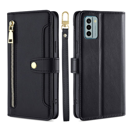Sheep Texture Cross-body Zipper Wallet Leather Phone Case, For Nokia G22, For Honor Magic5, For Honor Magic5 Pro, For Honor X5 4G