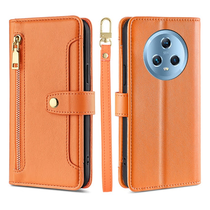 Sheep Texture Cross-body Zipper Wallet Leather Phone Case, For Nokia G22, For Honor Magic5, For Honor Magic5 Pro, For Honor X5 4G