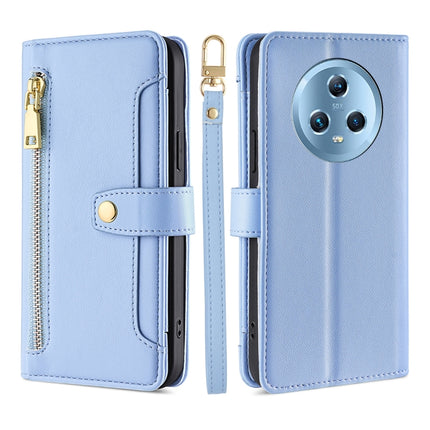 Sheep Texture Cross-body Zipper Wallet Leather Phone Case, For Nokia G22, For Honor Magic5, For Honor Magic5 Pro, For Honor X5 4G