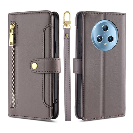 Sheep Texture Cross-body Zipper Wallet Leather Phone Case, For Nokia G22, For Honor Magic5, For Honor Magic5 Pro, For Honor X5 4G