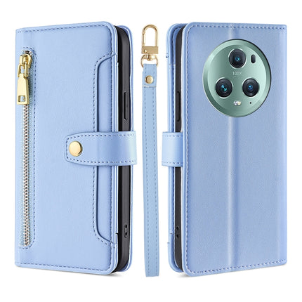 Sheep Texture Cross-body Zipper Wallet Leather Phone Case, For Honor Magic5 Pro, For Honor X5 4G, For Honor X40, For OnePlus Ace 2V 5G
