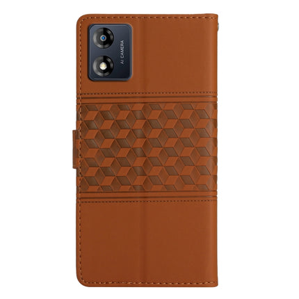 Diamond Embossed Skin Feel Leather Phone Case with Lanyard, For Motorola Moto E13, For Motorola Moto G13, For Motorola Moto G73, For Sony Xperia 1 V