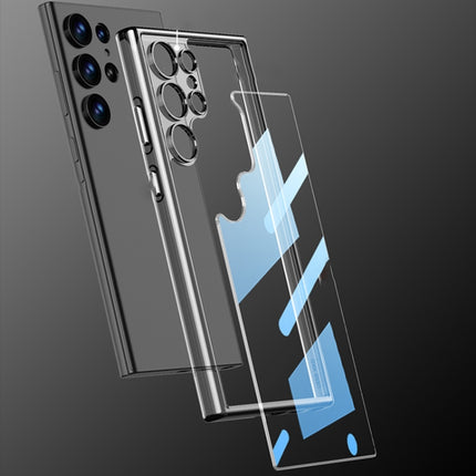 GKK Space Frame Transparent PC+TPU Phone Case, For Samsung Galaxy S23 Ultra 5G