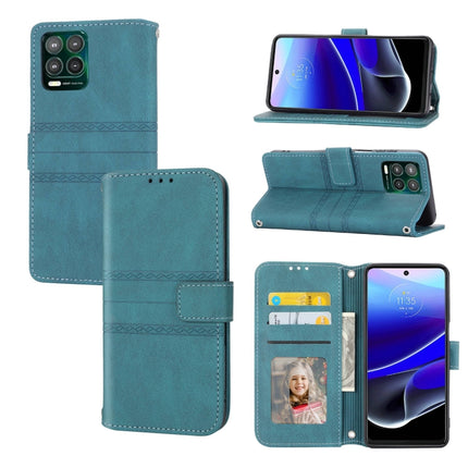 Embossed Stripes Skin Feel Leather Phone Case, For Motorola Moto G Play 5G, For Motorola Moto G Stylus 5G 2023, For Xiaomi Redmi Note 12 5G Global, For Xiaomi Redmi Note 12 Pro 5G Global