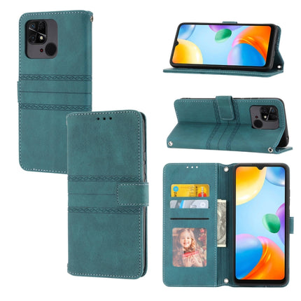 Embossed Stripes Skin Feel Leather Phone Case, For Redmi Note 12 Pro+ 5G Global, For Xiaomi Redmi Note 12 4G Global, For Xiaomi Redmi 12C, For Samsung Galaxy S23 5G