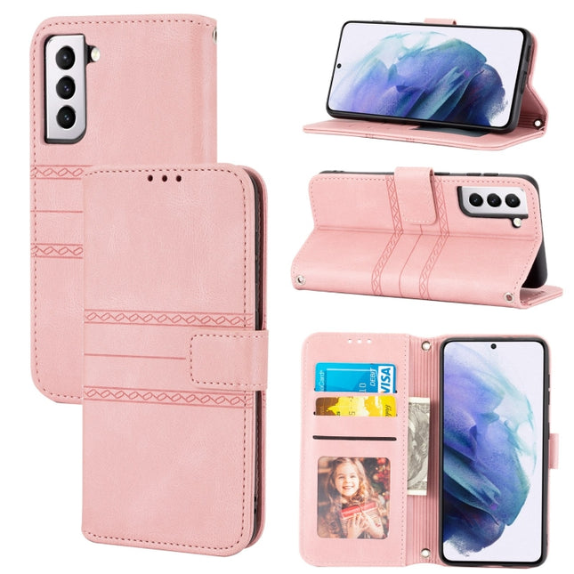 Embossed Stripes Skin Feel Leather Phone Case, For Redmi Note 12 Pro+ 5G Global, For Xiaomi Redmi Note 12 4G Global, For Xiaomi Redmi 12C, For Samsung Galaxy S23 5G