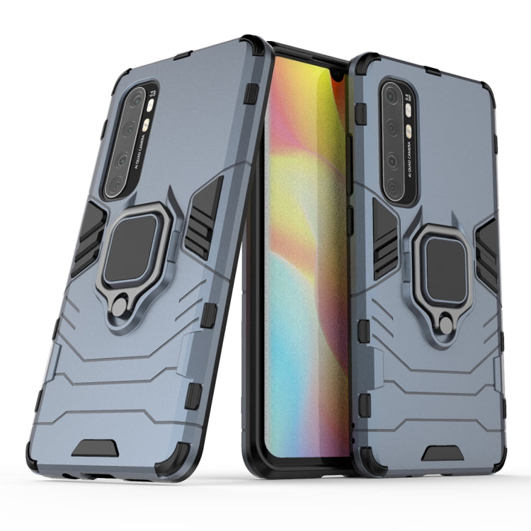 PC + TPU Anti-fall Protective Case with Ring Holder, For Xiaomi Mi Note 10 Lite