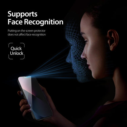 5pcs DUX DUCIS 0.33mm 9H High Aluminum Anti-spy HD Tempered Glass Film, For iPhone 13 mini, For iPhone 12 / 12 Pro, For iPhone 12 mini, For iPhone 12 Pro Max, For iPhone SE 2022 / 2020 / 7 / 8