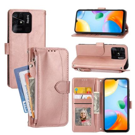 Oil Skin Zipper Wallet Leather Phone Case, For Xiaomi Redmi 12C, For Samsung Galaxy S23 5G, For Samsung Galaxy S23+ 5G, For Samsung Galaxy S23 Ultra 5G