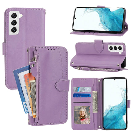 Oil Skin Zipper Wallet Leather Phone Case, For Xiaomi Redmi 12C, For Samsung Galaxy S23 5G, For Samsung Galaxy S23+ 5G, For Samsung Galaxy S23 Ultra 5G