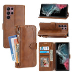 For Samsung Galaxy S23 Ultra 5G / Brown