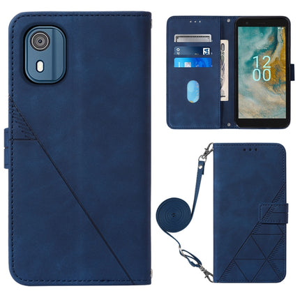 Crossbody 3D Embossed Flip Leather Phone Case, For OnePlus Ace 2 5G / 11R 5G, For Honor Magic5 Pro, For Motorola Moto G Stylus 5G 2023, For Nokia C02 TA-1522