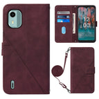 For Nokia C12 / Wine Red