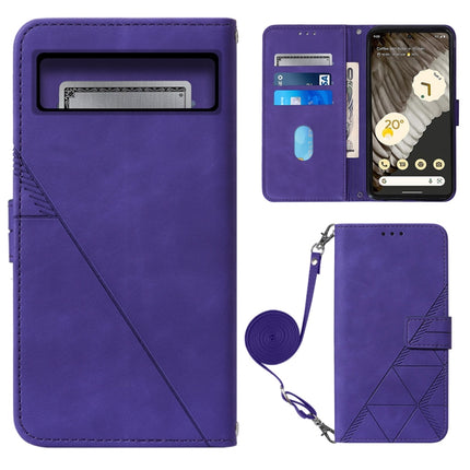 Crossbody 3D Embossed Flip Leather Phone Case, For Google Pixel 8, For Google Pixel 8 Pro, For Xiaomi Redmi Note 12 4G Global, For Xiaomi Redmi Note 12 Pro+ 5G Global