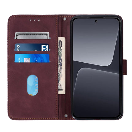 Crossbody 3D Embossed Flip Leather Phone Case, For Xiaomi 13, For Xiaomi 13 Lite 5G, For Xiaomi 13 Pro, For Xiaomi Poco X5 Pro 5G