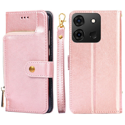 Zipper Bag Leather Phone Case, For Infinix Hot 12 Pro, For Infinix Hot 12i, For Infinix Hot 20i, For Infinix Note 11, For Infinix Smart 7, For Infinix Zero 20