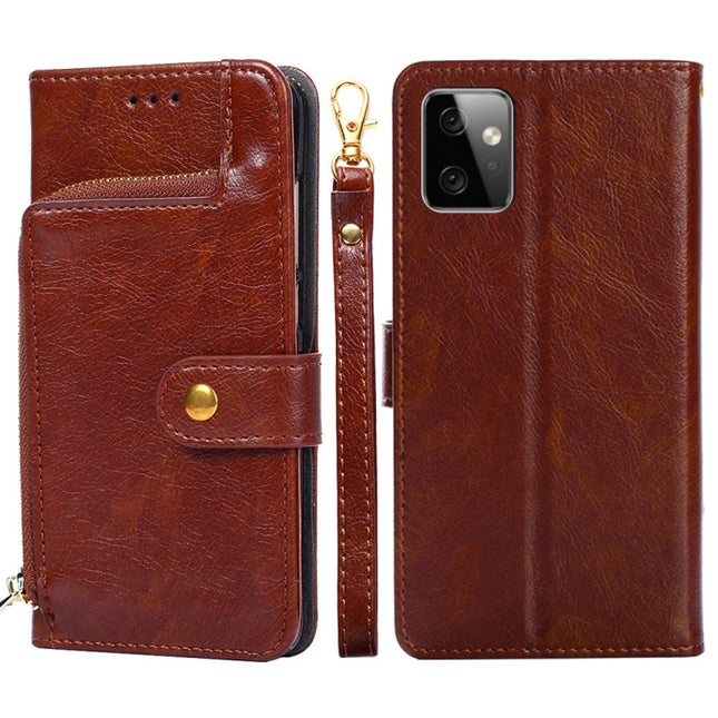 Zipper Bag Leather Phone Case, For Motorola Moto G Power 2023, For OPPO Find X6 5G, For OPPO Find X6 Pro 5G, For Realme C55 4G, For Realme GT Neo5, For Realme V30 5G / V30T