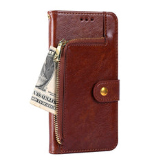 Zipper Bag Leather Phone Case