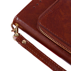 Zipper Bag Leather Phone Case