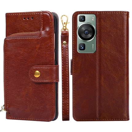 Zipper Bag Leather Phone Case, For Huawei P60 / P60 Pro, For Nokia G22, For Honor Magic5, For Honor Magic5 Pro, For Honor X5 4G, For Honor X40