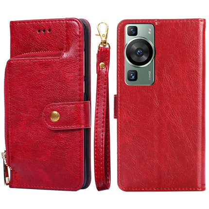 Zipper Bag Leather Phone Case, For Huawei P60 / P60 Pro, For Nokia G22, For Honor Magic5, For Honor Magic5 Pro, For Honor X5 4G, For Honor X40