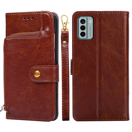 Zipper Bag Leather Phone Case, For Huawei P60 / P60 Pro, For Nokia G22, For Honor Magic5, For Honor Magic5 Pro, For Honor X5 4G, For Honor X40