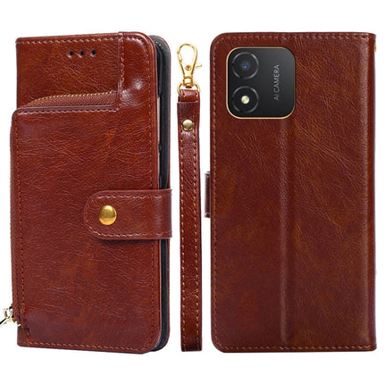 Zipper Bag Leather Phone Case, For Huawei P60 / P60 Pro, For Nokia G22, For Honor Magic5, For Honor Magic5 Pro, For Honor X5 4G, For Honor X40