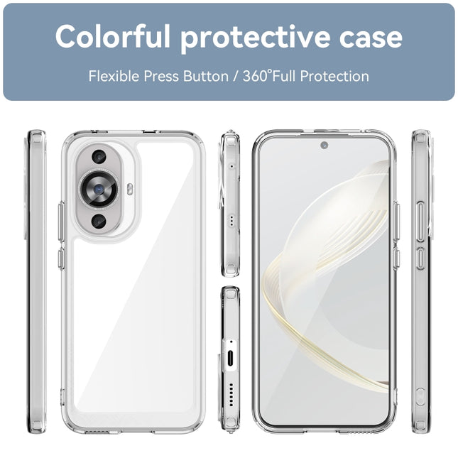 Colorful Series Acrylic + TPU Phone Case, For Huawei nova 12 Lite, For Huawei Mate 60 Pro+, For Huawei Enjoy 60 Pro, For Huawei Nova 11i