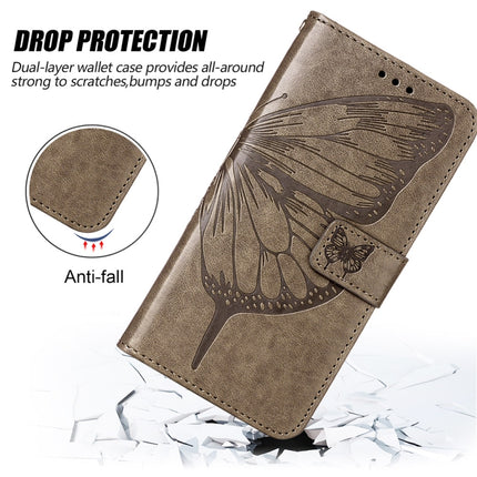 Embossed Butterfly Leather Phone Case, For Realme GT Neo 5 5G / GT3, For OPPO A1 Pro / Reno8 T 5G, For Xiaomi Redmi Note 12 4G Global