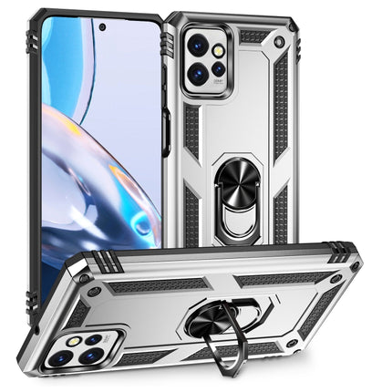 Shockproof TPU + PC Phone Case with Holder, For Motorola Moto G Power 5G 2023, For Xiaomi Redmi 12C / 11A, For Xiaomi Mi 11 Ultra