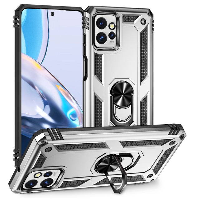 Shockproof TPU + PC Phone Case with Holder, For Motorola Moto G Power 5G 2023, For Xiaomi Redmi 12C / 11A, For Xiaomi Mi 11 Ultra