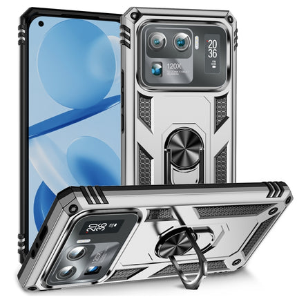 Shockproof TPU + PC Phone Case with Holder, For Motorola Moto G Power 5G 2023, For Xiaomi Redmi 12C / 11A, For Xiaomi Mi 11 Ultra