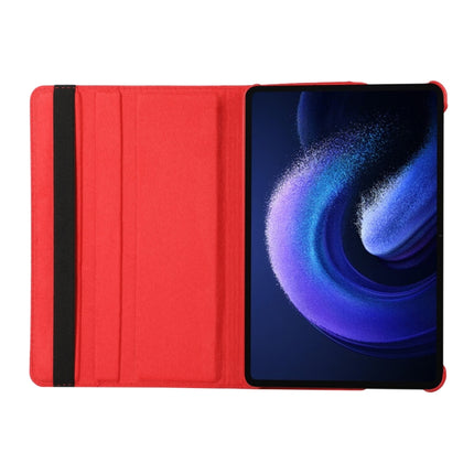 360 Degree Rotation Litchi Texture Leather Tablet Case, For Xiaomi Pad 6 / Pad 6 Pro