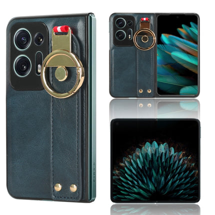 Wristband Leather Back Phone Case, For OPPO Find N3 / OnePlus Open, For OPPO Find N2, For OPPO Find N, For OPPO Find X6 5G