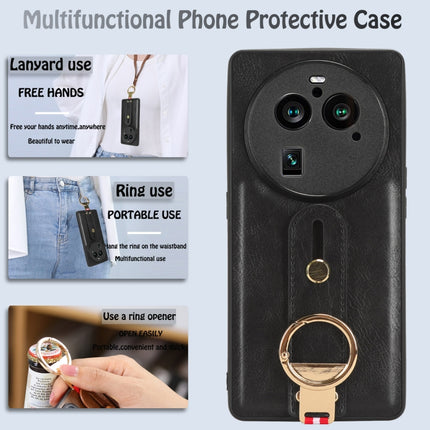 Wristband Leather Back Phone Case, For OPPO Find X6 Pro 5G, For Realme C55
