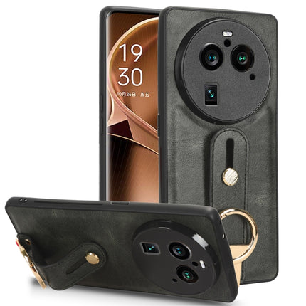 Wristband Leather Back Phone Case, For OPPO Find X6 Pro 5G, For Realme C55