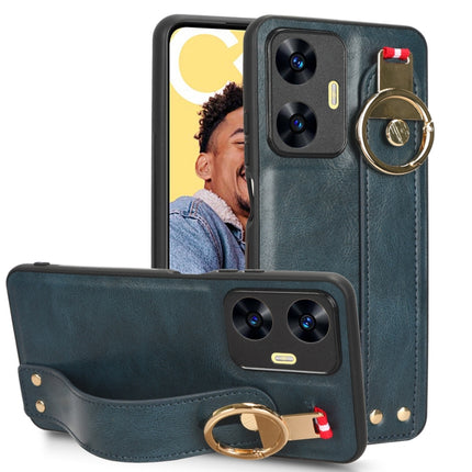 Wristband Leather Back Phone Case, For OPPO Find X6 Pro 5G, For Realme C55